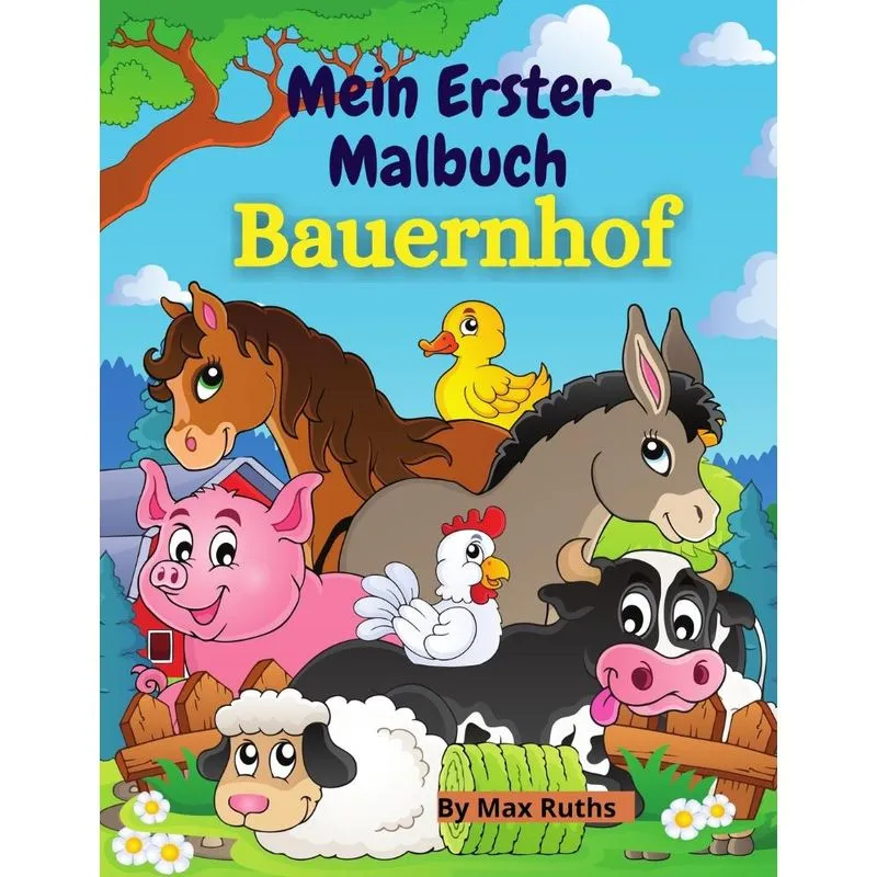 Mein Erster Malbuch Bauernhof