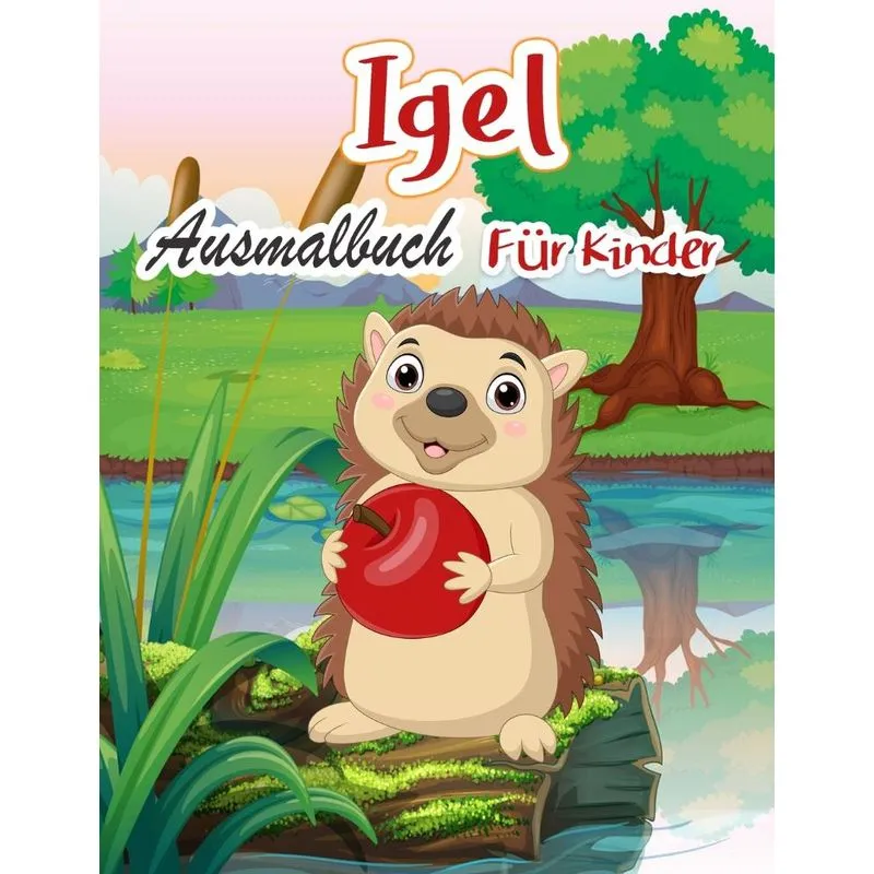 Igel Ausmalbuch Für Kinder