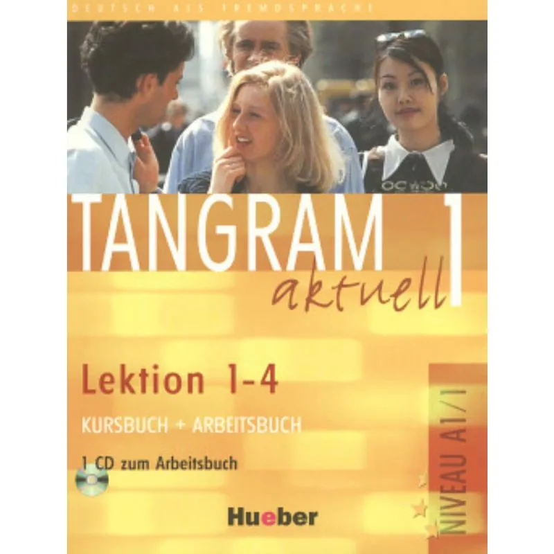 Tangram Aktuell 1 Kursbuch + Arbeitsbuch - Lektion 1-4 Mit Cd (Texto + Exercicios)