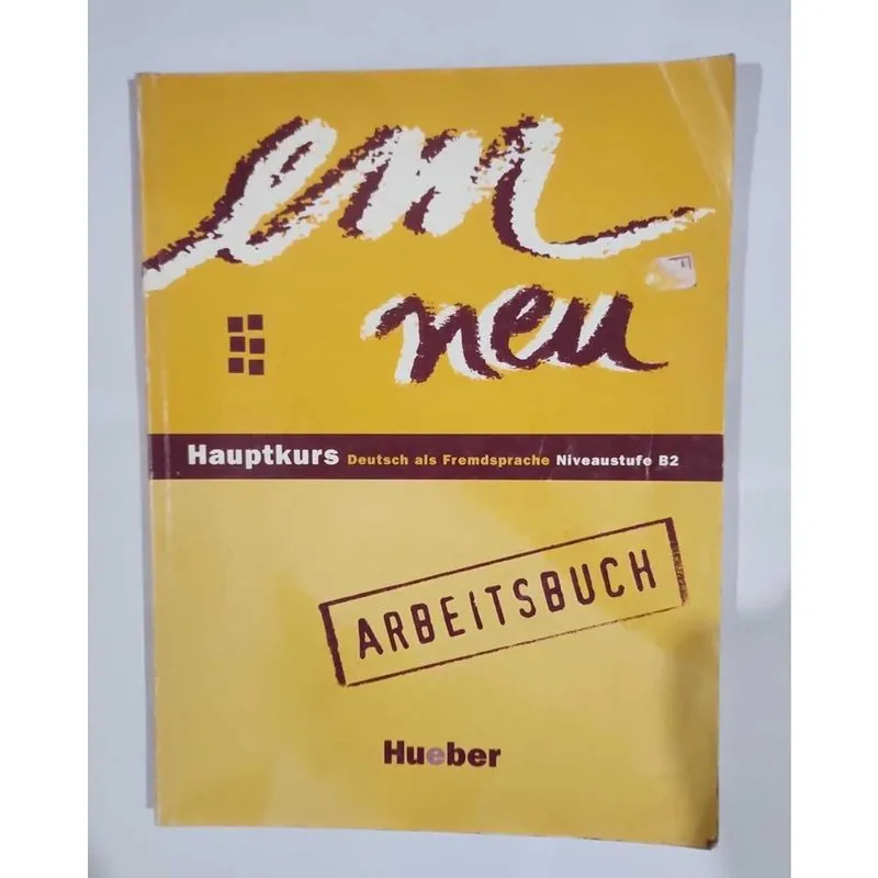 Em Neu Arbeitsbuch ( Hauptkurs Deutsch Als Fremdsprache