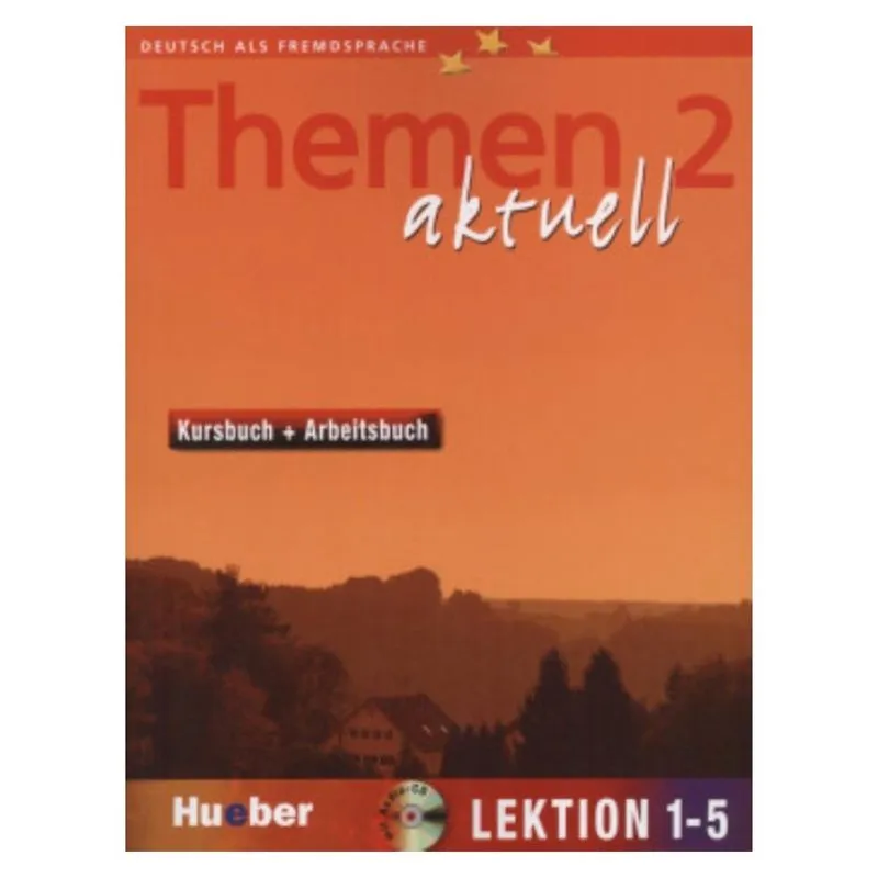 Themen aktuell 2 kb + ab lekt 1-5 + audio cd und cd rom