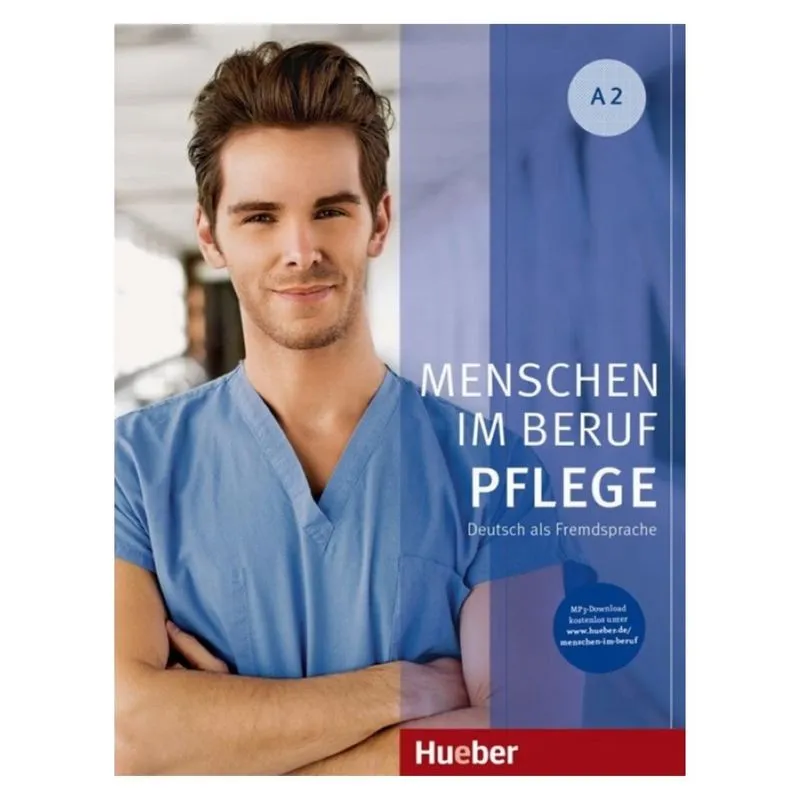 Menschen im beruf - pflege a2 - kursbuch mit audios online