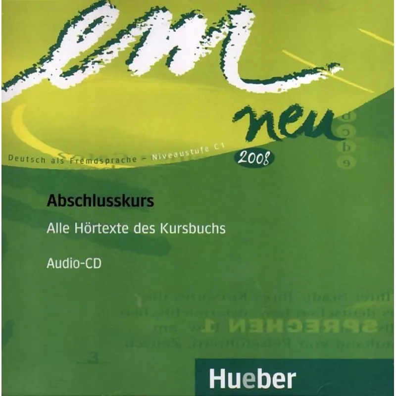 Em Neu 2008 Abschlusskurs - Cd