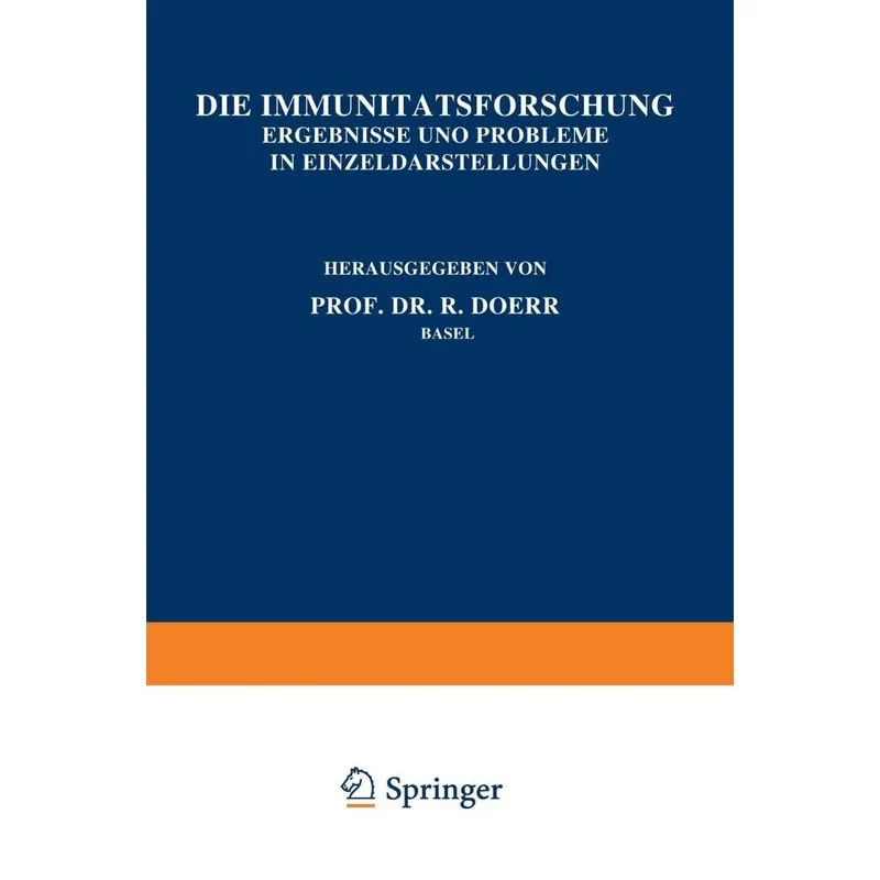 Die Immunitatsforschung