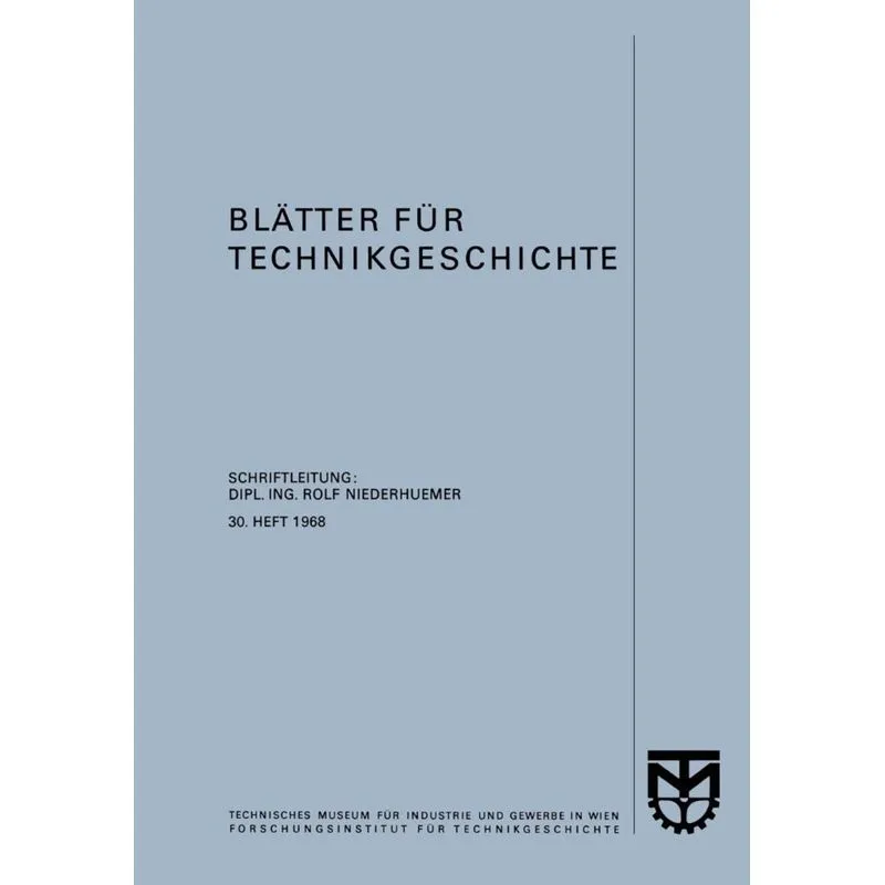 Blätter für Technikgeschichte