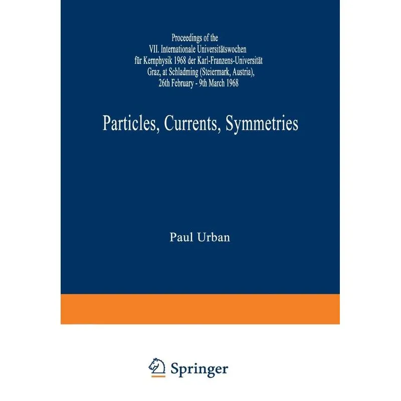 Particles, Currents, Symmetries