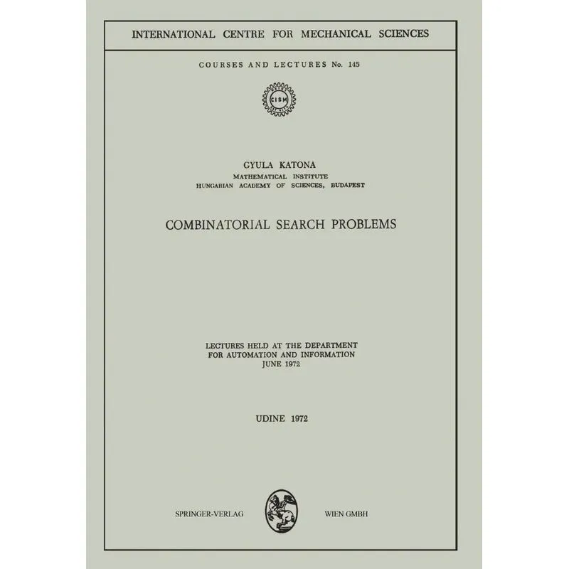 Combinatorial Search Problems