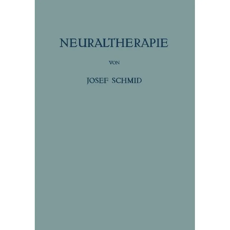 Neuraltherapie