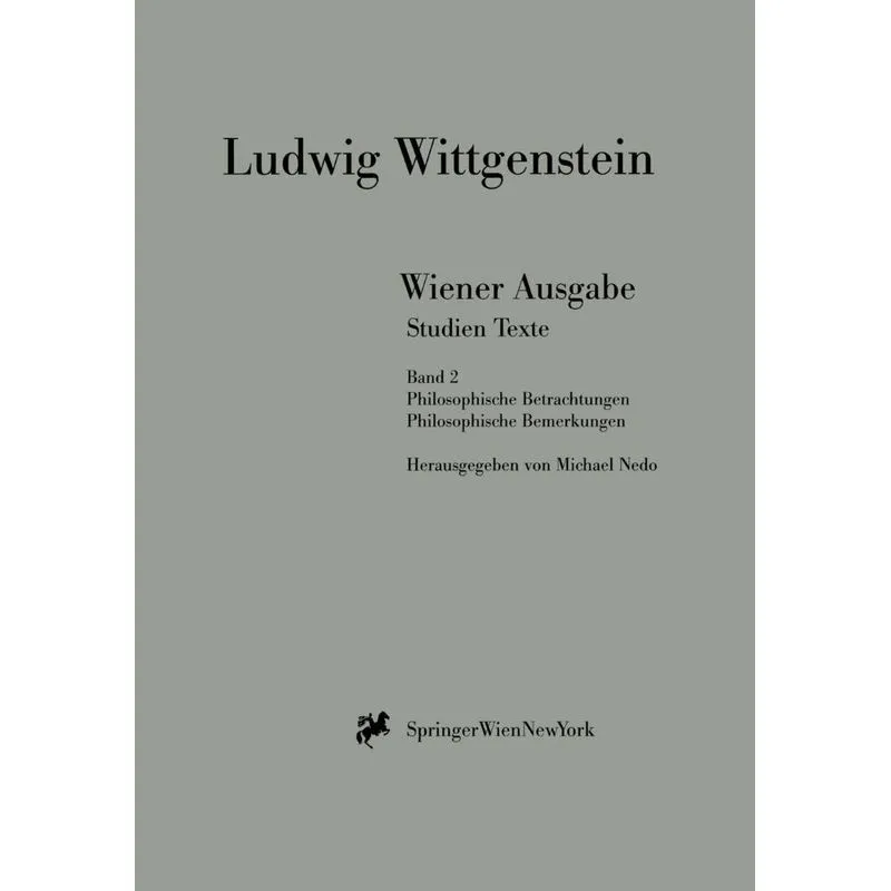 Wiener Ausgabe Studien Texte
