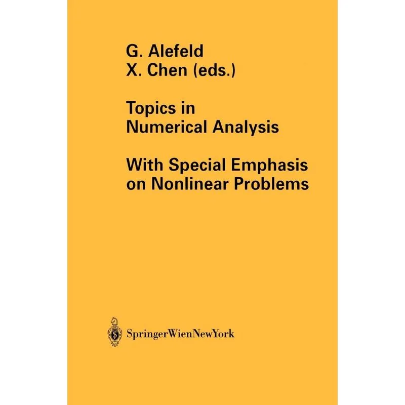 Topics in Numerical Analysis