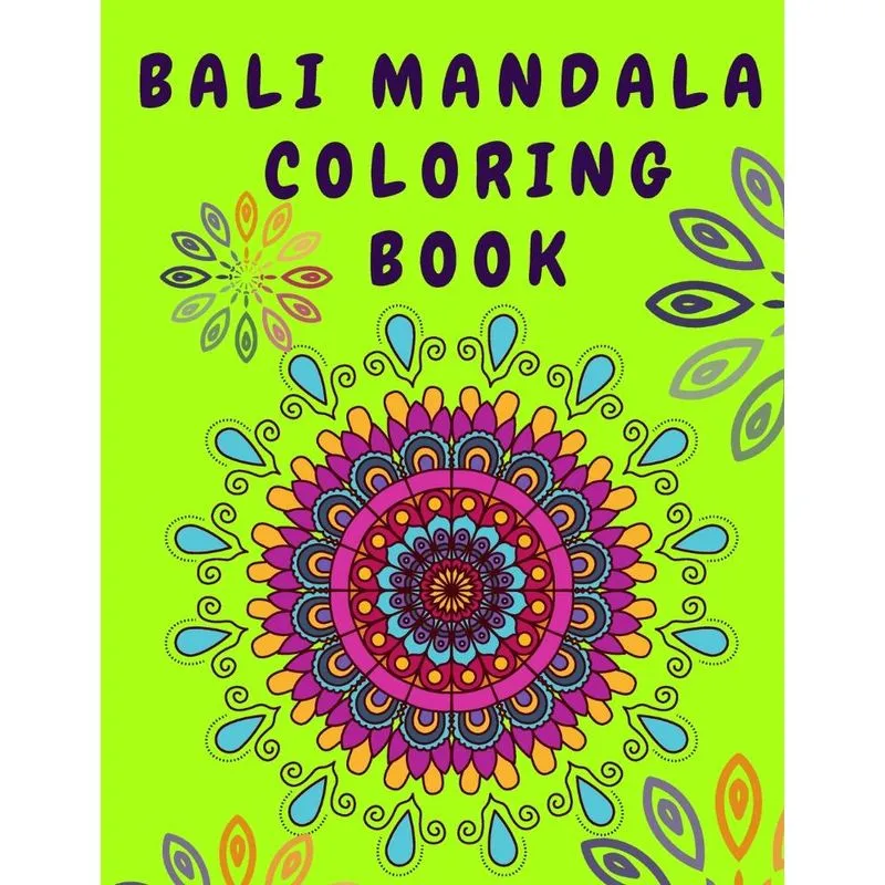 Bali Mandala Coloring Book