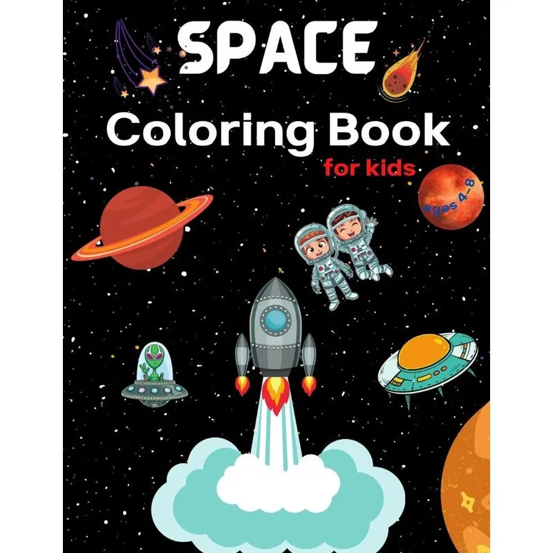 Space COloring Book for kids