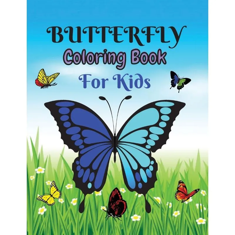 Butterfly Coloring Book For Kids