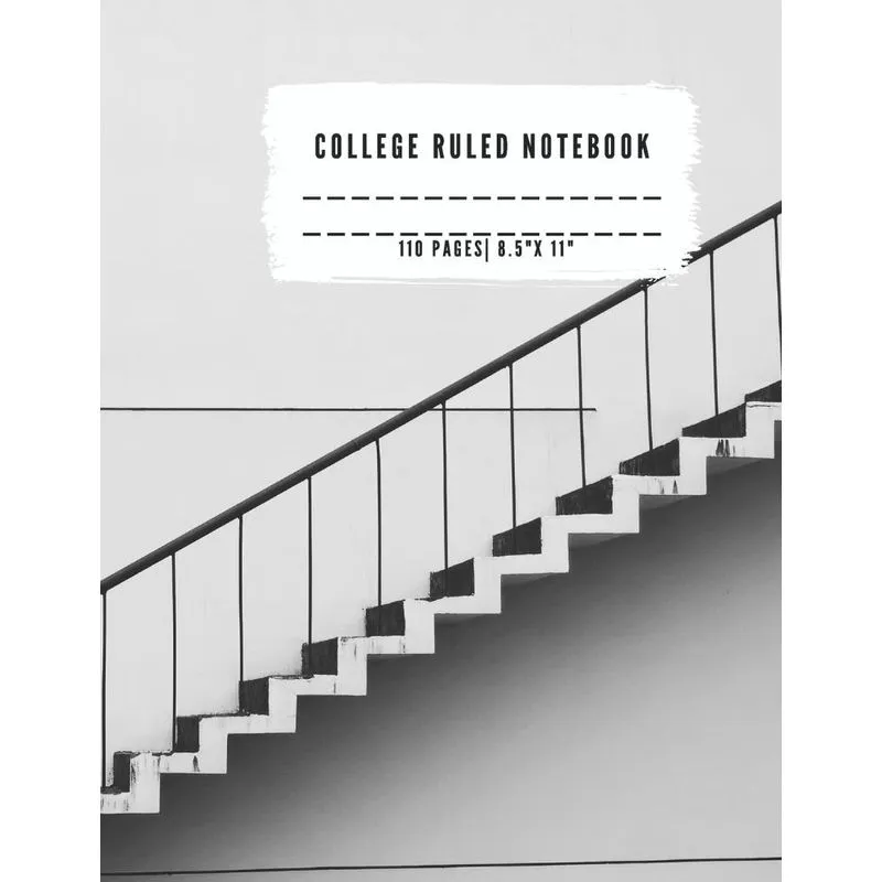COLLEGE RULED NOTEBOOK