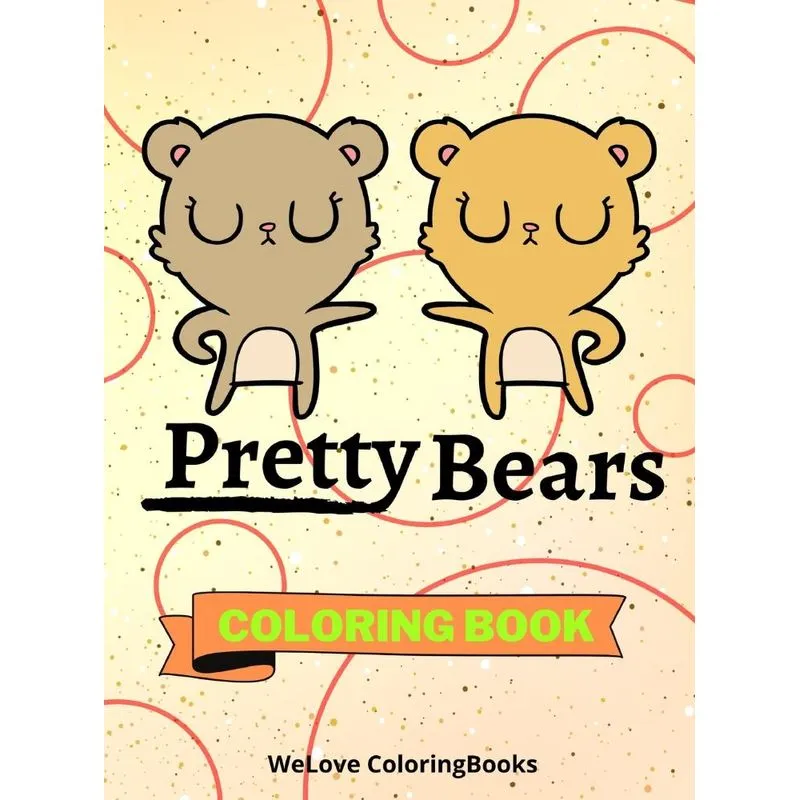 Pretty Bears Coloring Book