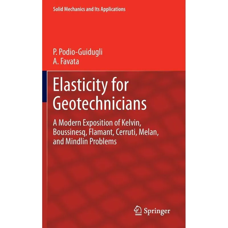Elasticity for Geotechnicians