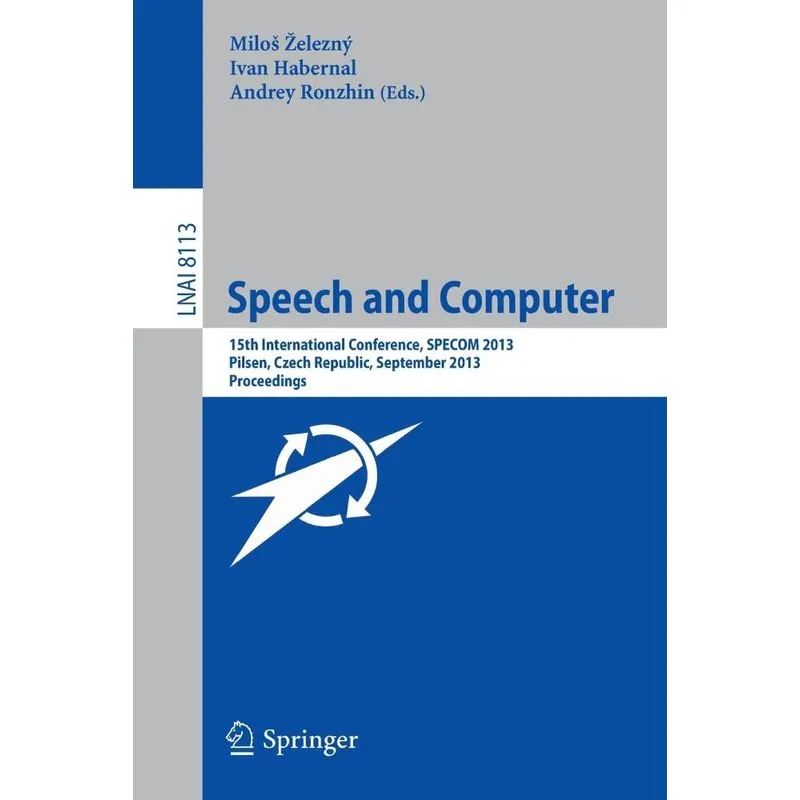 Speech and Computer