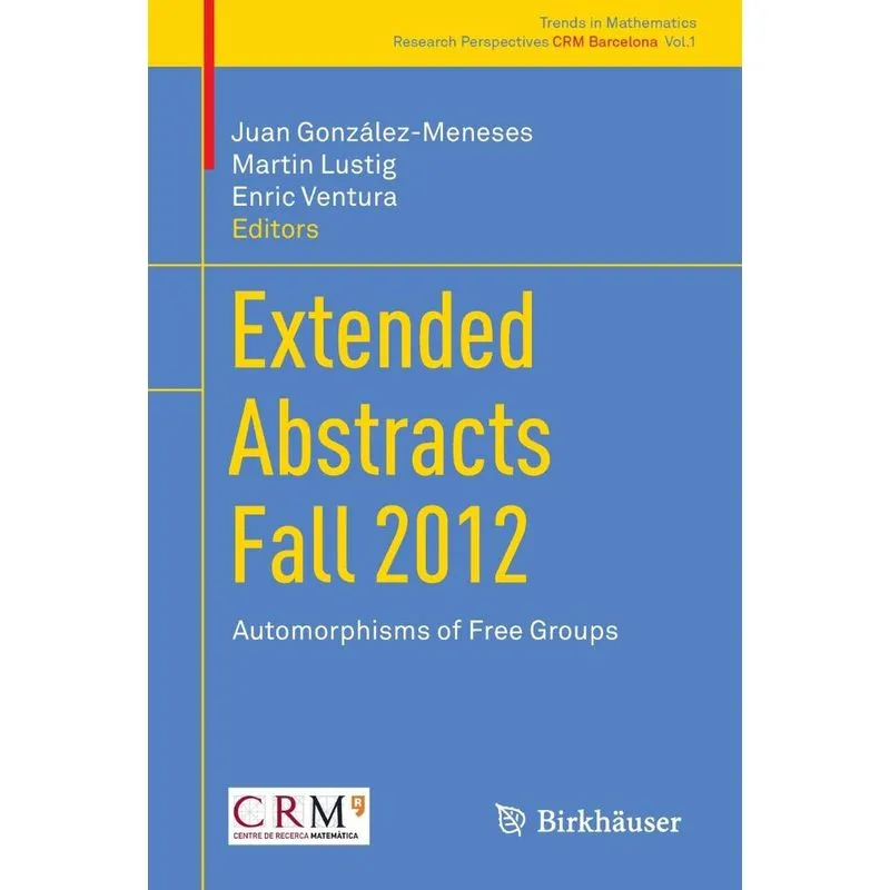 Extended Abstracts Fall 2012