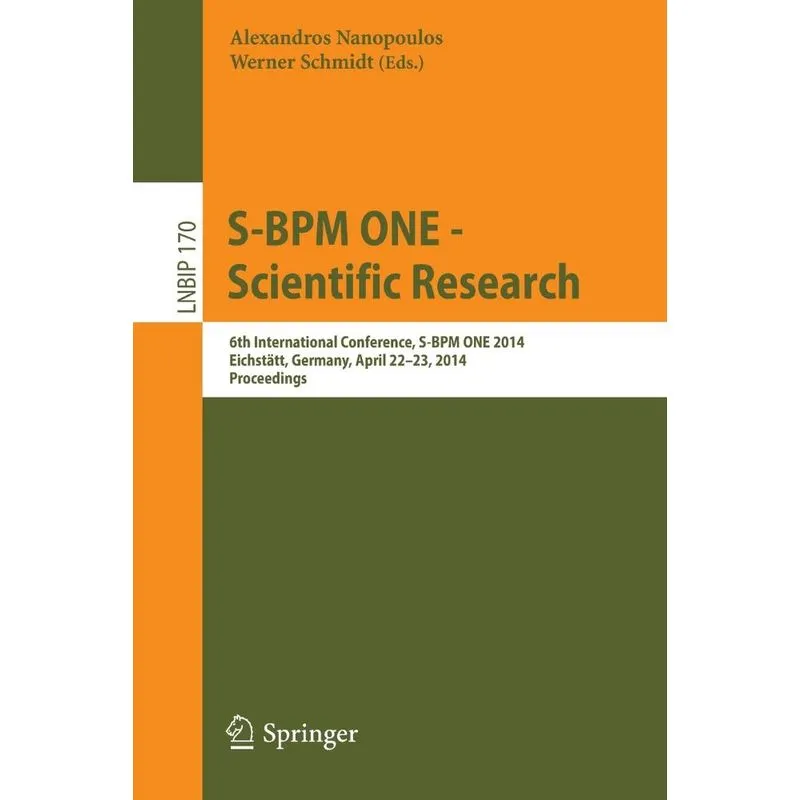 S-BPM ONE -- Scientific Research