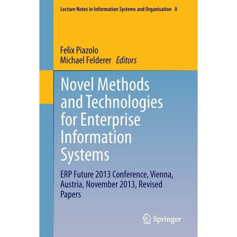 Novel Methods and Technologies for Enterprise Information S