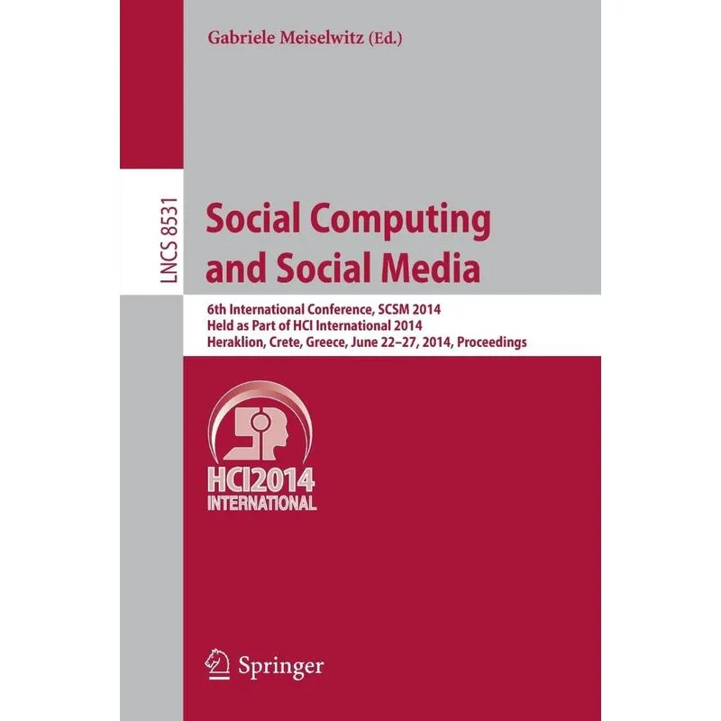 Social Computing and Social Media