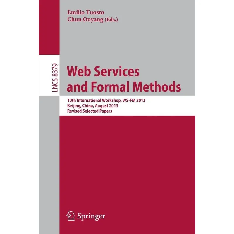 Web Services and Formal Methods