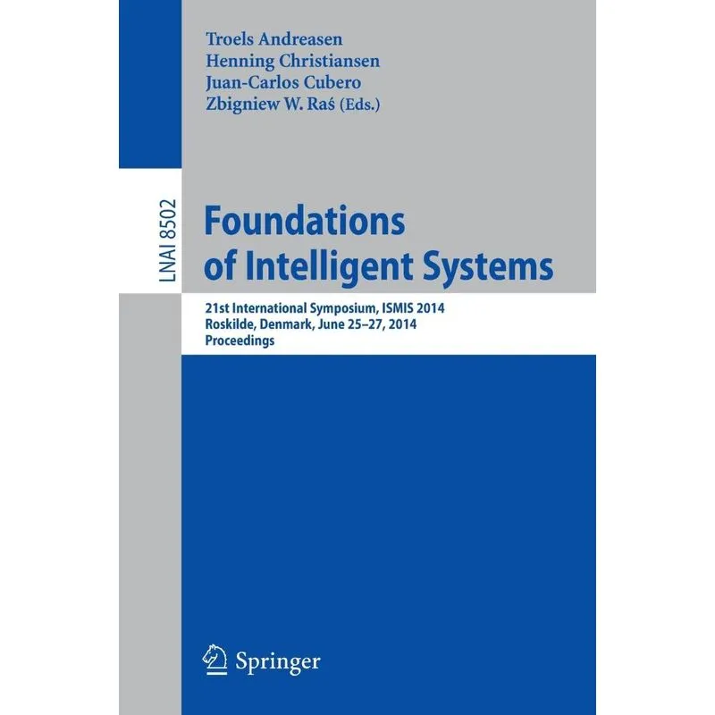 Foundations of Intelligent Systems