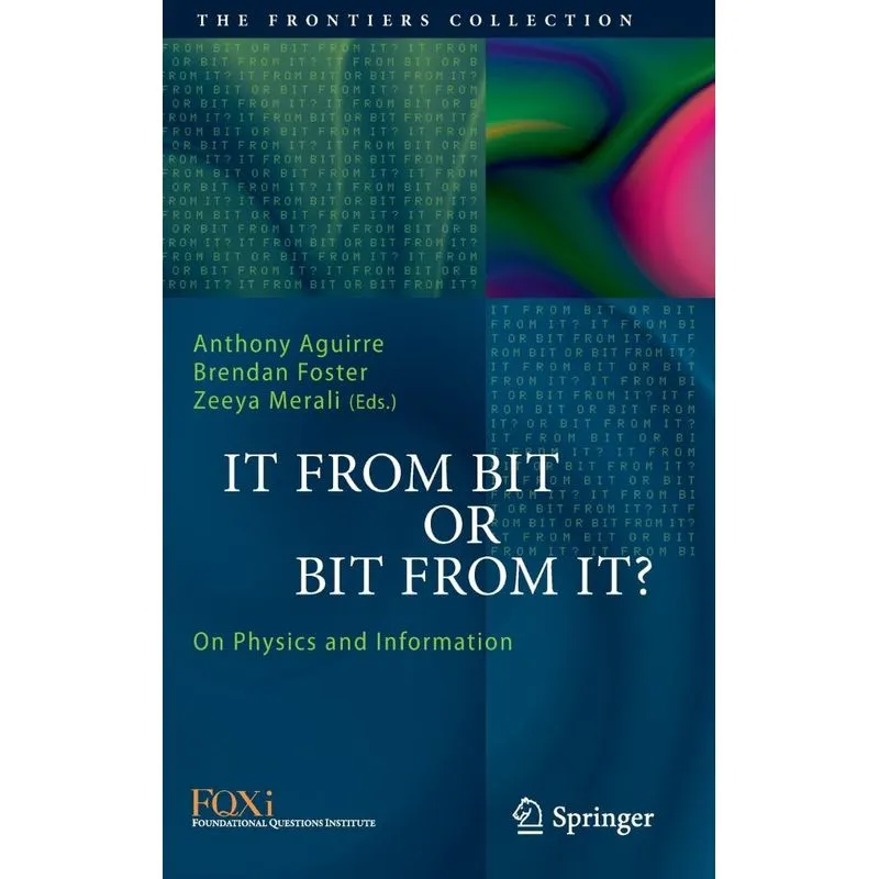 It From Bit or Bit From It?