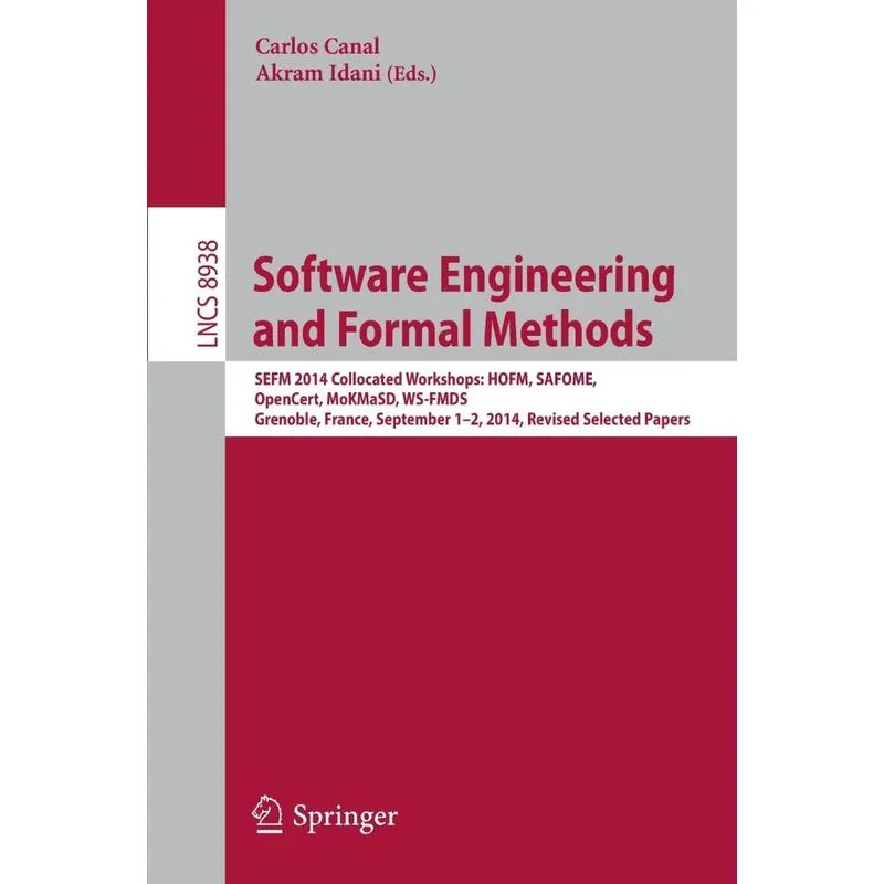 Software Engineering and Formal Methods