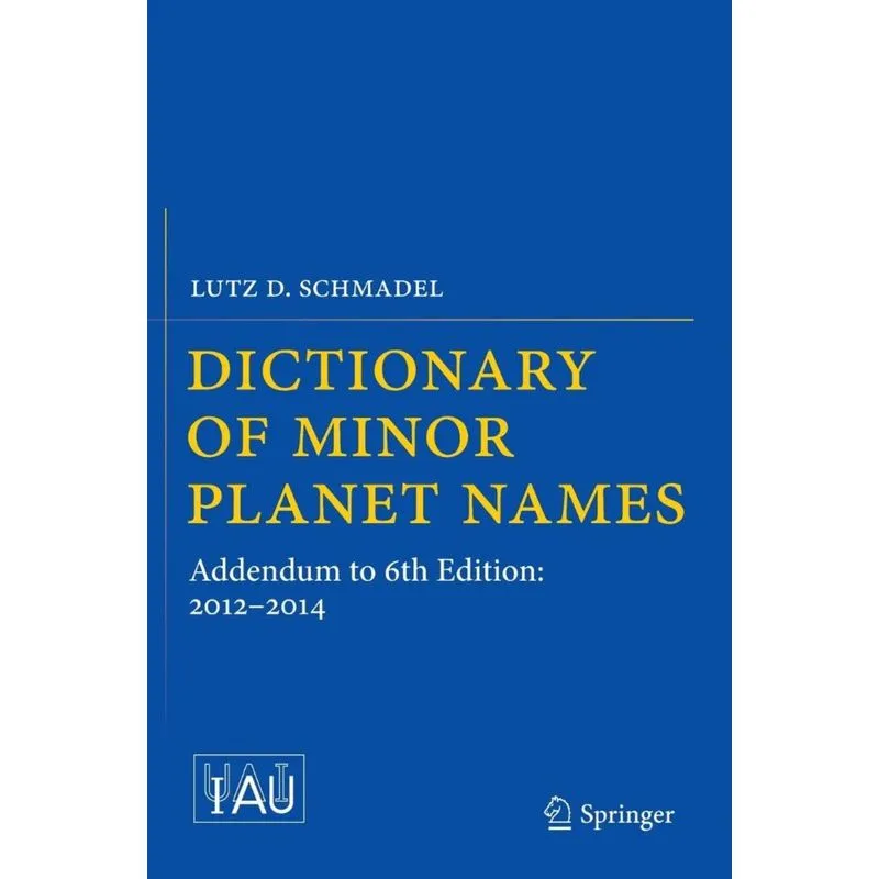 Dictionary of Minor Planet Names