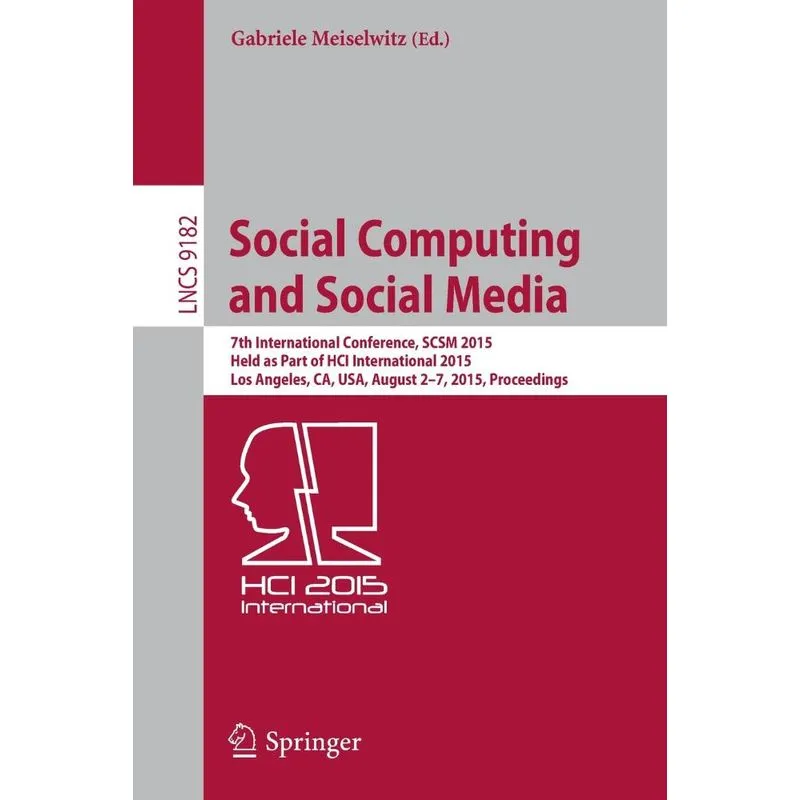 Social Computing and Social Media
