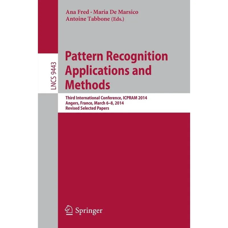 Pattern Recognition Applications and Methods