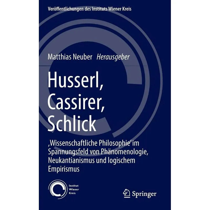 Husserl, Cassirer, Schlick