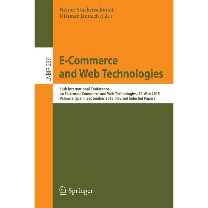 E-Commerce and Web Technologies