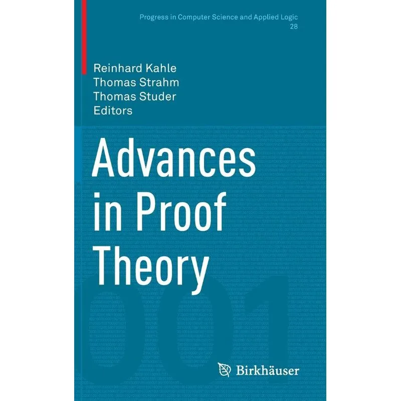 Advances in Proof Theory