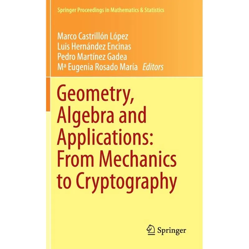 Geometry, Algebra And Applications