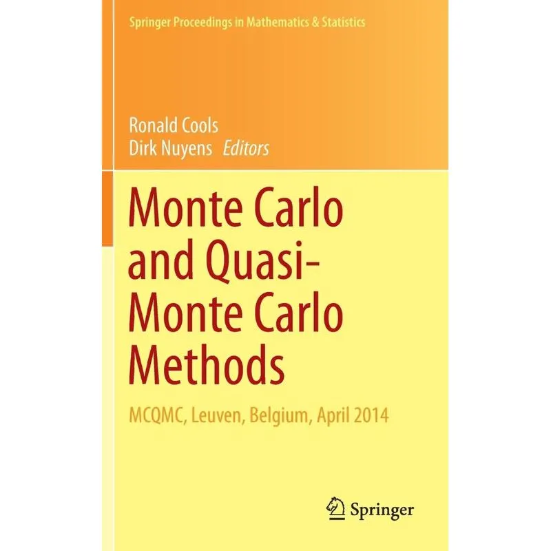 Monte Carlo and Quasi-Monte Carlo Methods