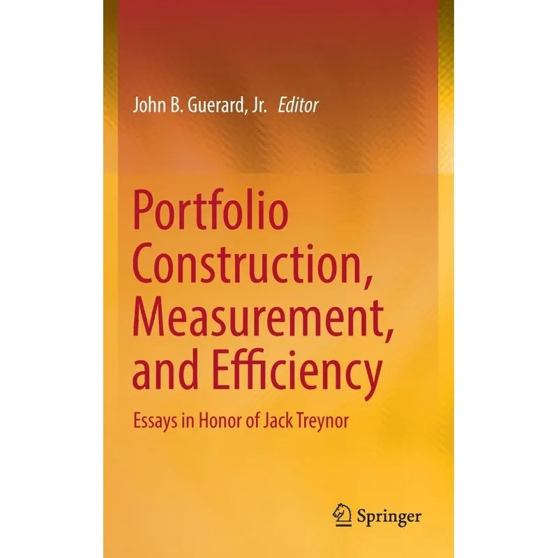Portfolio Construction, Measurement, and Efficiency