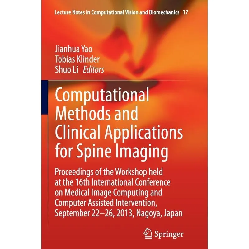 Computational Methods and Clinical Applications for Spine Imaging