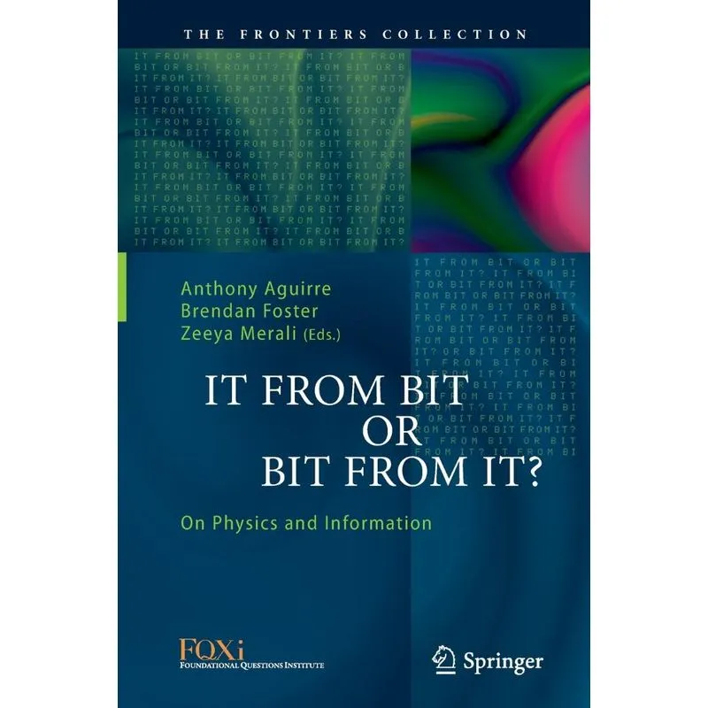 It From Bit or Bit From It?