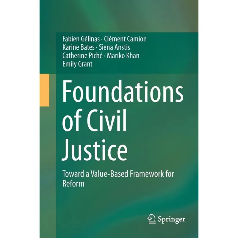 Foundations of Civil Justice