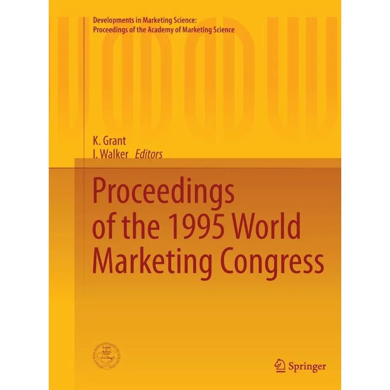 Proceedings of the 1995 World Marketing Congress