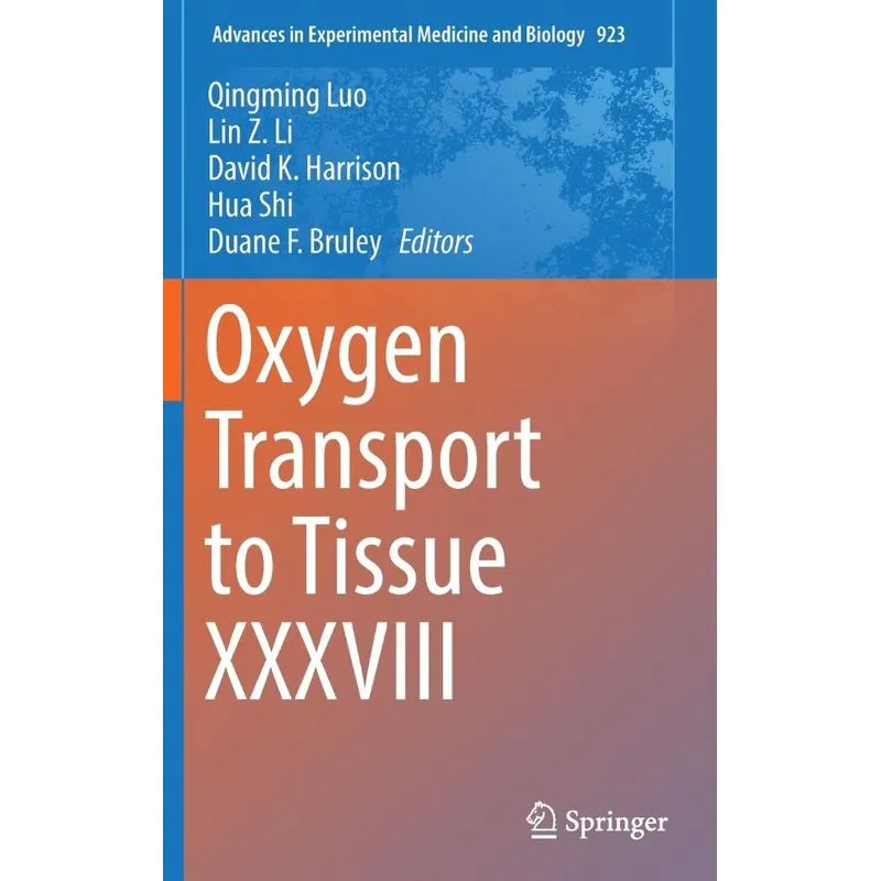 Oxygen Transport to Tissue XXXVIII