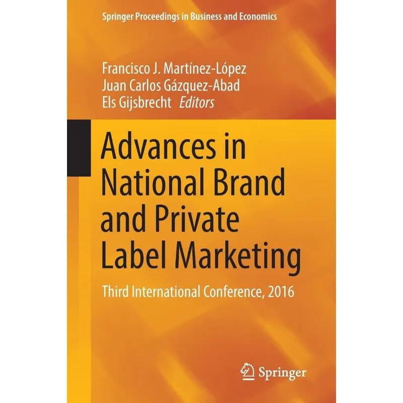 Advances in National Brand and Private Label Marketing