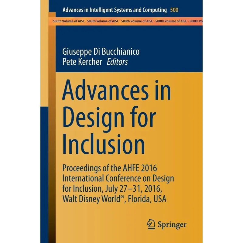 Advances in Design for Inclusion