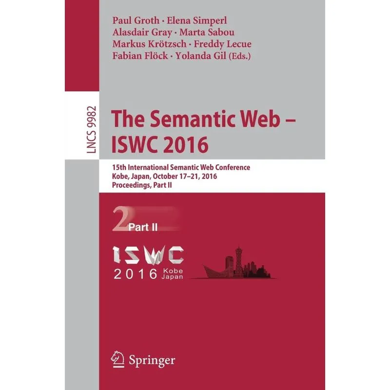 The Semantic Web – ISWC 2016