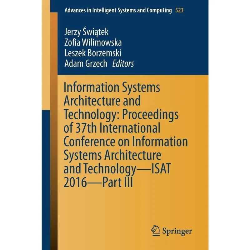 Information Systems Architecture and Technology