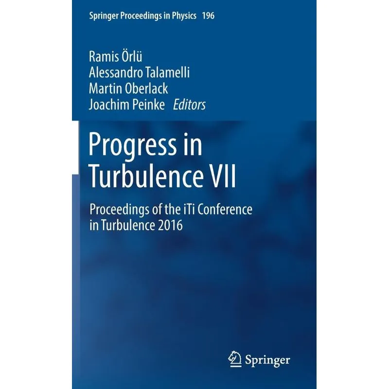 Progress in Turbulence VII