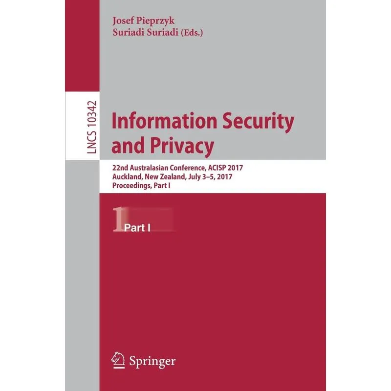 Information Security and Privacy