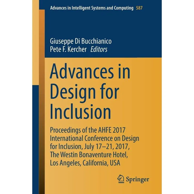 Advances in Design for Inclusion